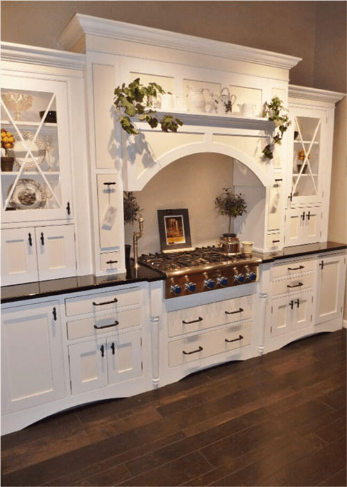 gorgeous plain fancy cabinetry whitebutter cream kitchen