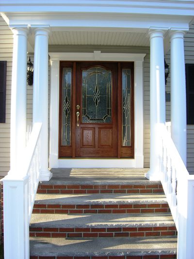 exterior door entryway