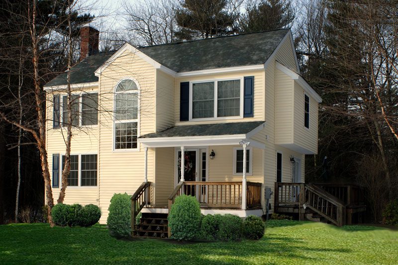 traditional deck installation