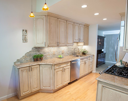 Champagne Kitchen Remodel
