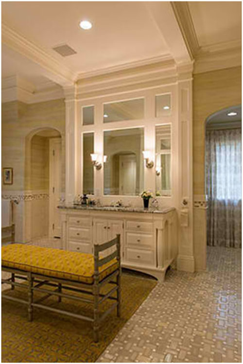 Comfortable bathroom