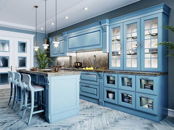 adding color during a kitchen remodel