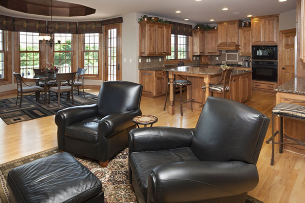 open concept vs separate rooms when home remodeling